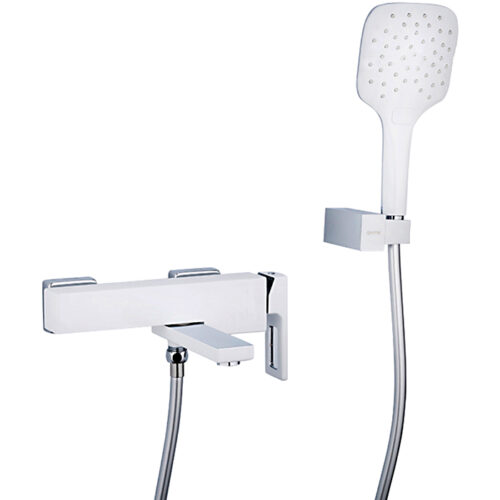 Смеситель для ванны Gappo G3217-8, белый/хром