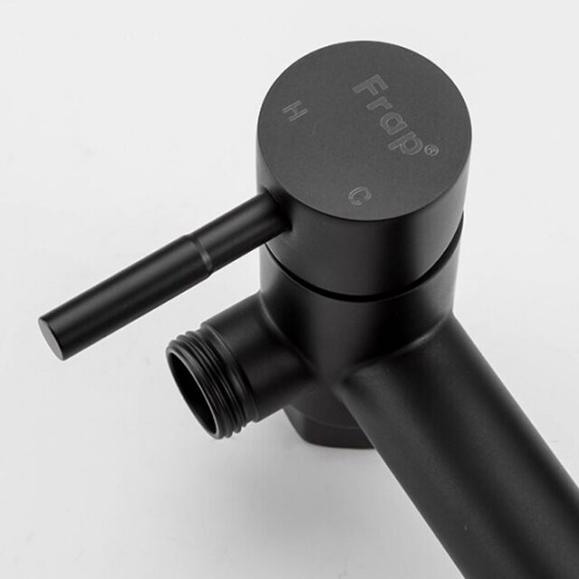Смеситель для гигиенического душа Frap F7503-6, чёрный — изображение 5