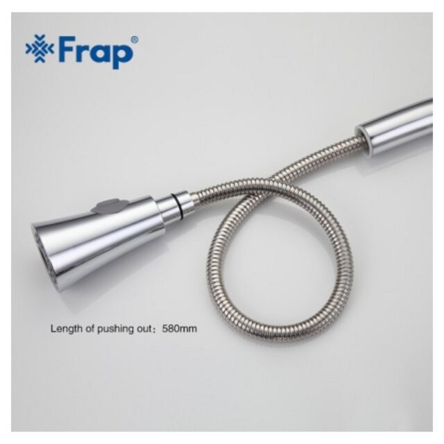 Смеситель для кухни с выдвижным изливом Frap F6052 — изображение 4