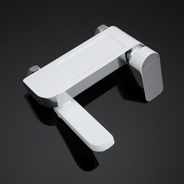 Смеситель для ванны Gappo G3248, белый/хром — изображение 5