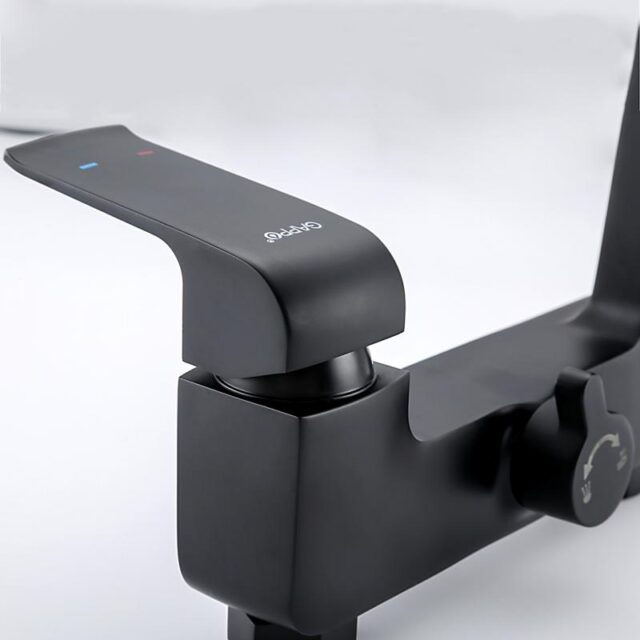 Смеситель для ванны Gappo G3250, чёрный — изображение 11