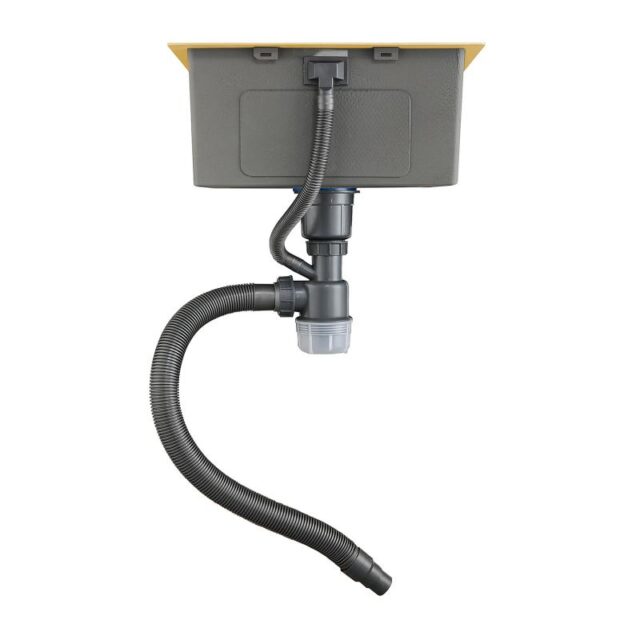Кухонная мойка с коландером Gappo GS7246-3, золотой сатин — изображение 12
