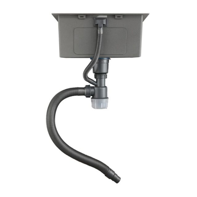 Кухонная мойка с коландером Gappo GS7850-6L, левая — изображение 12
