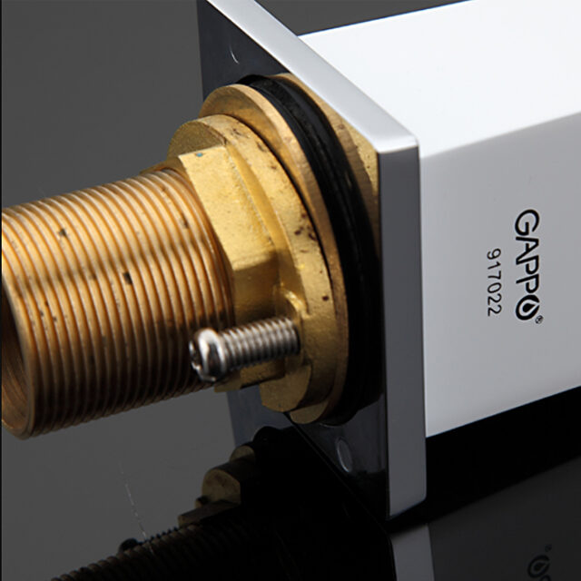 Смеситель для биде Gappo G5048, белый/хром — изображение 8
