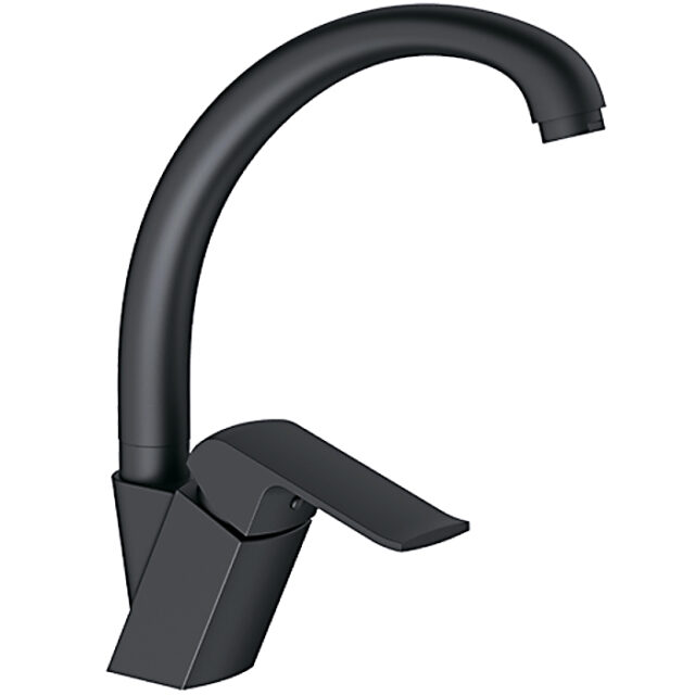 Смеситель для кухни Gappo G4150, чёрный