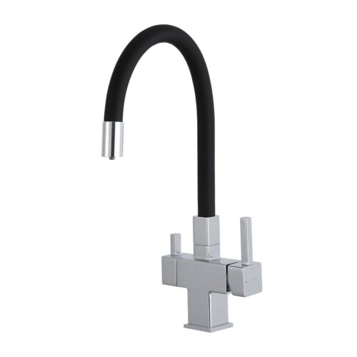 Смеситель для кухни под фильтр с гибким изливом Gappo G4395-30