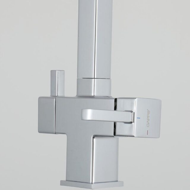 Смеситель для кухни под фильтр с гибким изливом Gappo G4395-50 — изображение 5