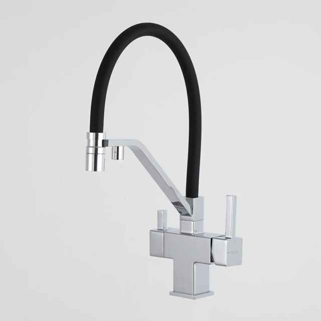 Смеситель для кухни под фильтр с гибким изливом Gappo G4395-60 — изображение 8