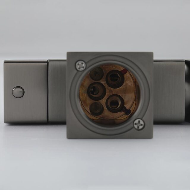 Смеситель для кухни под фильтр с гибким изливом Gappo G4395-69, оружейная сталь — изображение 8