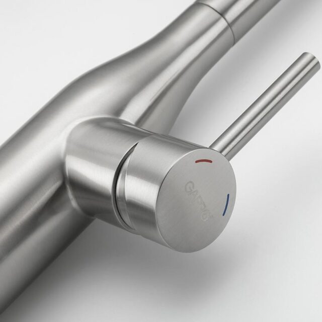 Смеситель для кухни с выдвижным изливом Gappo G4398-45, сатин — изображение 4