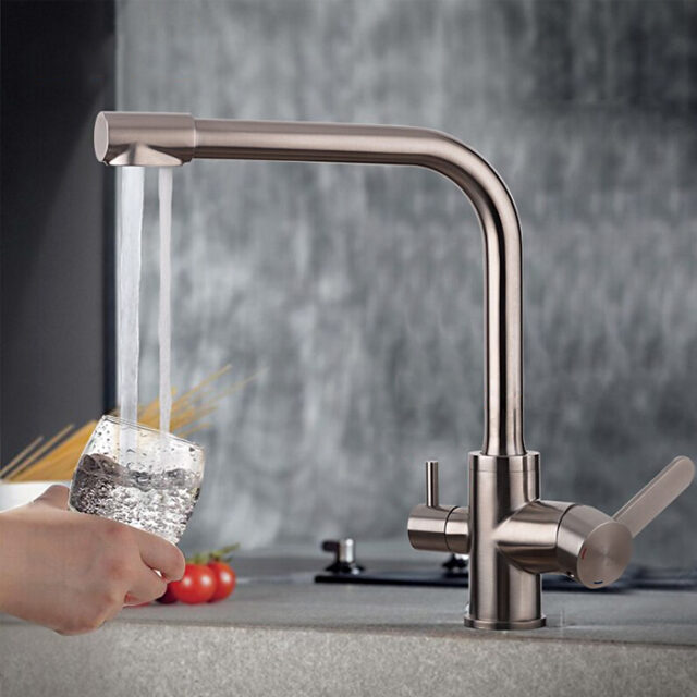 Смеситель для кухни под фильтр Gappo G4399-1 — изображение 12