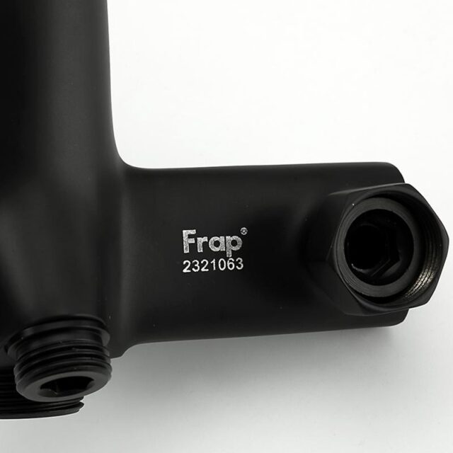 Смеситель для ванны Frap F2267-6, чёрный — изображение 7