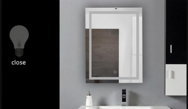 Зеркало Gappo G601 с подсветкой, 60x80 см — изображение 4
