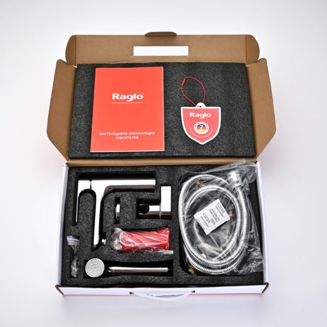 Смеситель для умывальника с гигиеническим душем Raglo R03.12 — изображение 14
