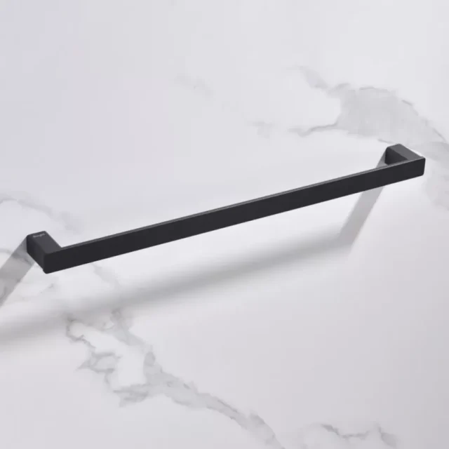 Держатель полотенца Raglo R301.01.06, рейлинг, чёрный — изображение 8