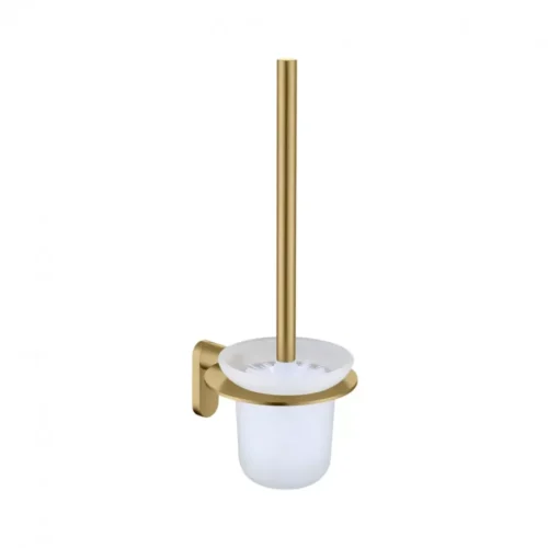 Ёршик для унитаза Raglo R300.10.03, настенный, золотой сатин