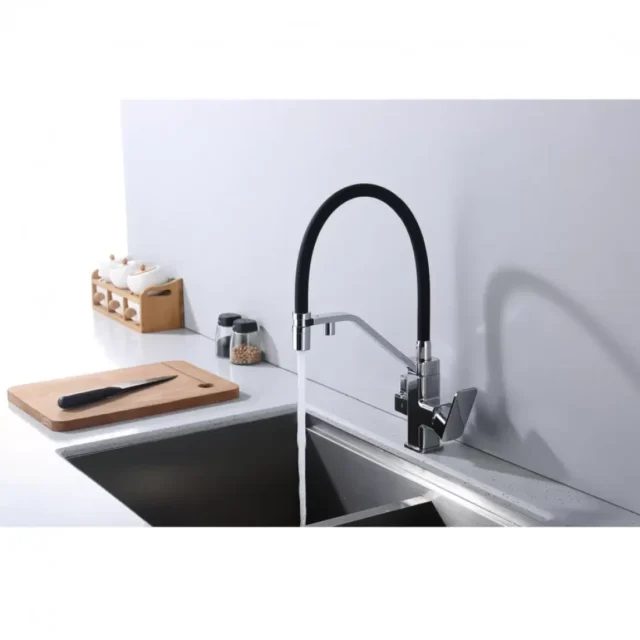 Смеситель для кухни под фильтр с гибким изливом Raglo R85.62 — изображение 9