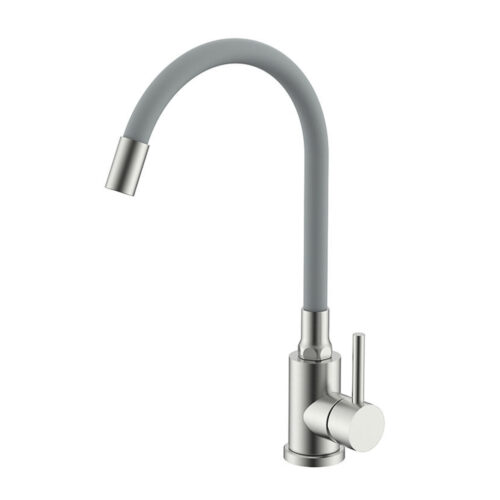 Смеситель для кухни с гибким изливом Splenka S201.4407.05, сатин