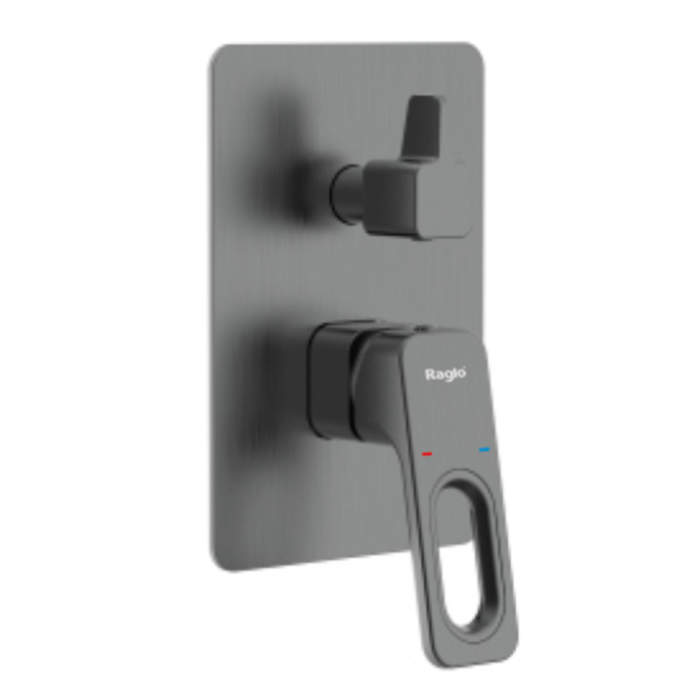 Корпус встраиваемого смесителя Raglo R51.273.09, графит