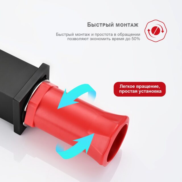 Смеситель для умывальника Raglo R01.15.06, чёрный — изображение 7
