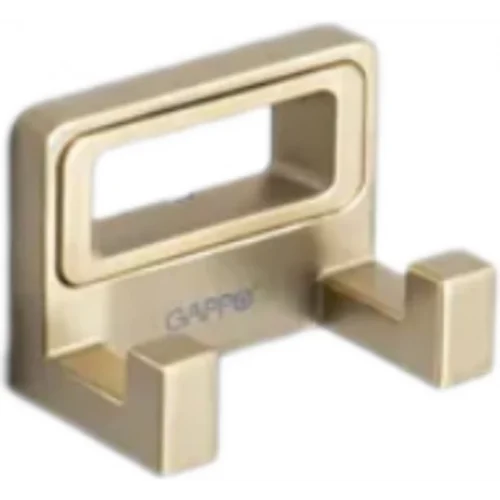 Крючок двойной Gappo G30805-23, золото