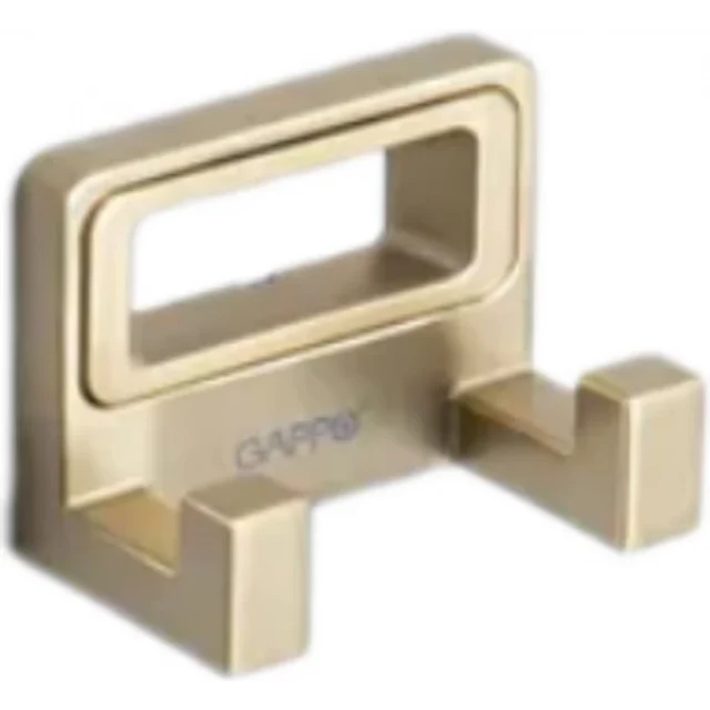 Крючок двойной Gappo G30805-23, золото