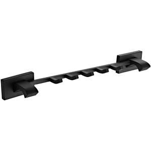 Планка с крючками Gappo G0716-56, чёрный