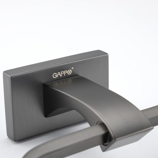 Держатель полотенца Gappo G0704-9, "кольцо", оружейная сталь — изображение 5