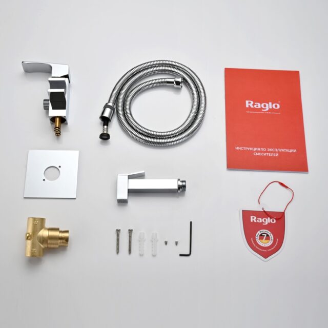 Смеситель скрытого монтажа для гигиенического душа Raglo R01.52 — изображение 9