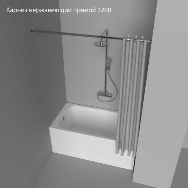 Карниз для ванны прямой Тритон 120, Щ0000052824 — изображение 2