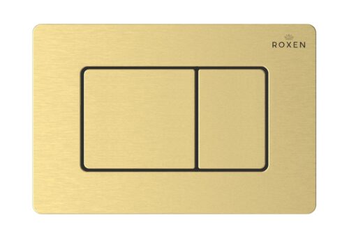 Кнопка для инсталляции Roxen Steel, 420280GB (золото/матовая)