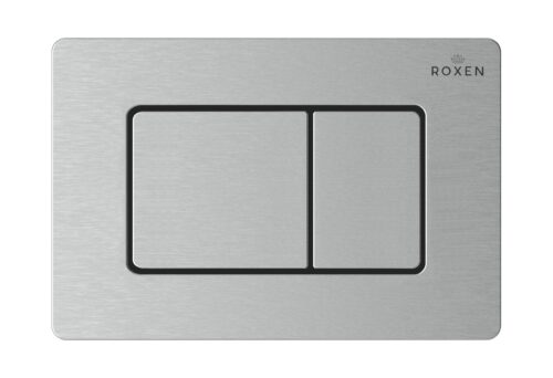 Кнопка для инсталляции Roxen Steel, 420280S (хром/матовая)