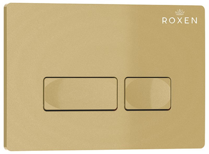 Кнопка для инсталляции Roxen Caspia, 410280GB (золото матовое) — изображение 2