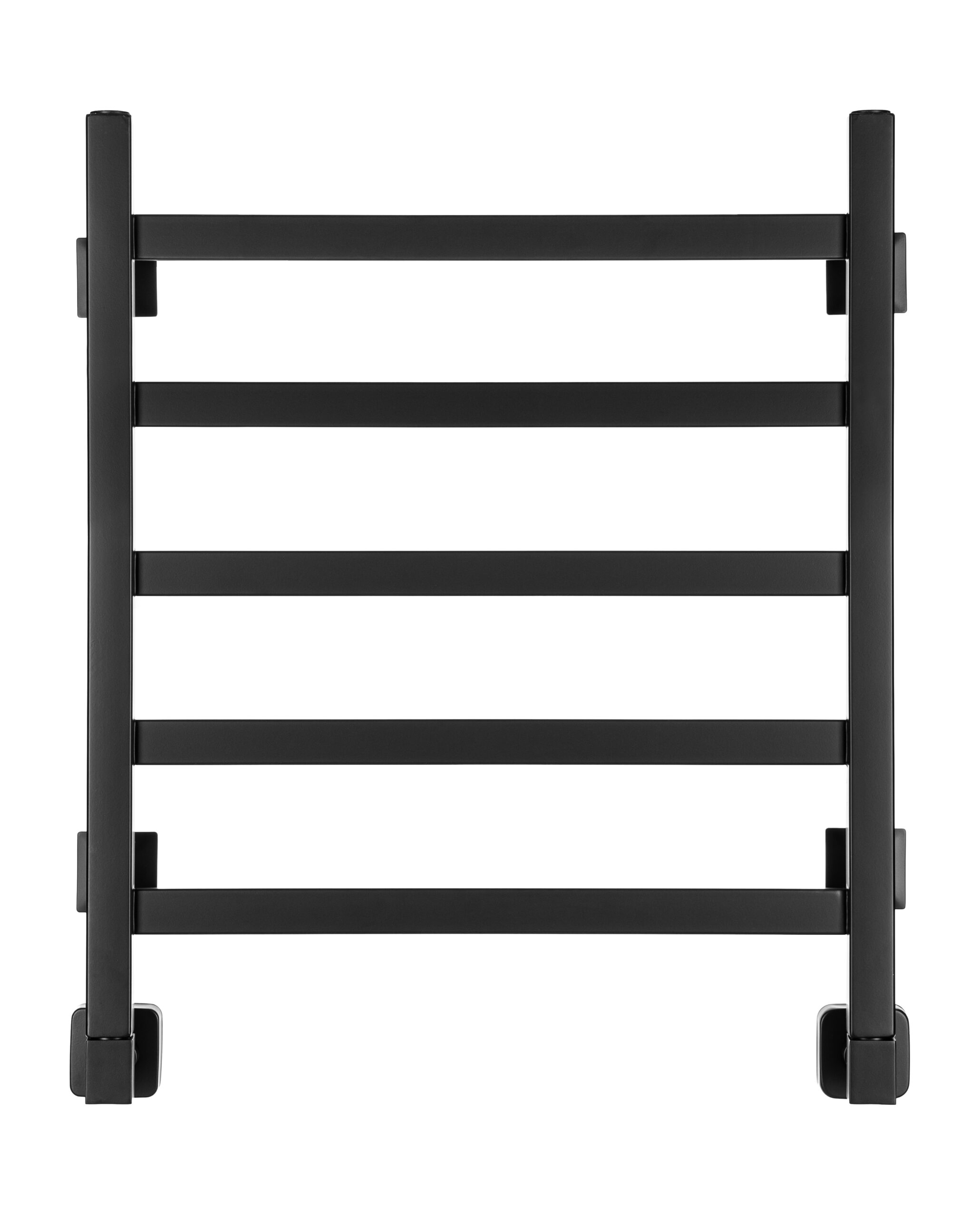 Полотенцесушитель Ростела Экспи Квадро V 30 черный нижн.подв.1/2" 500х600/5 — изображение 2