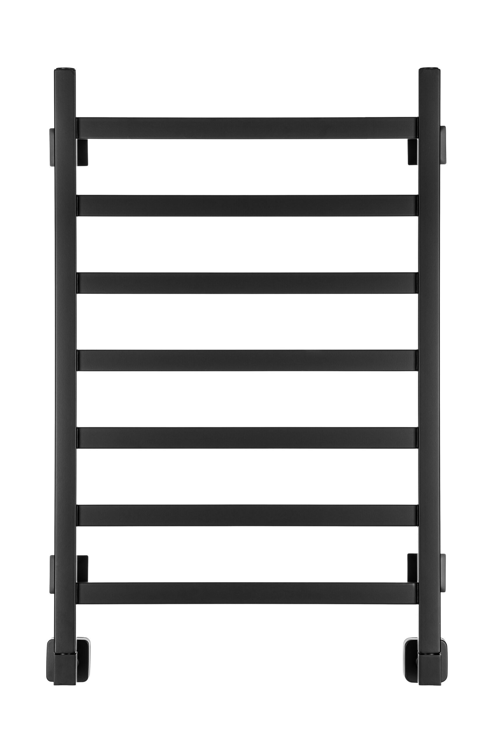 Полотенцесушитель Ростела Экспи Квадро V 30 черный нижн.подв.1/2" 500х800/7 — изображение 2