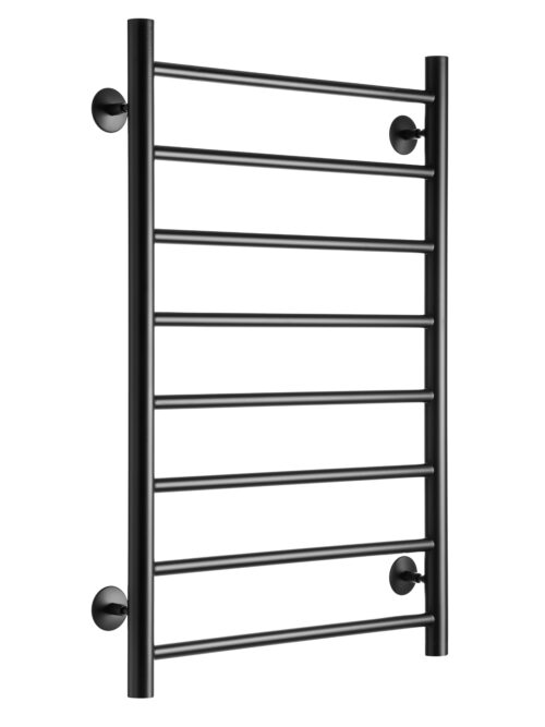 Полотенцесушитель Ростела Виктория (нижн,подв, 1/2" резьба) 500 x 800 / 8 Ral 9005