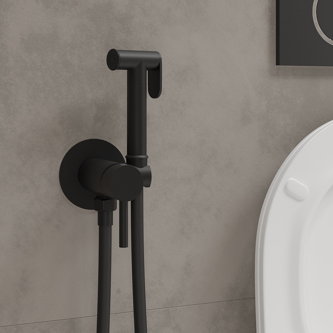 Смеситель скрытого монтажа для гигиенического душа Roxen Santi 50094000-B — изображение 4