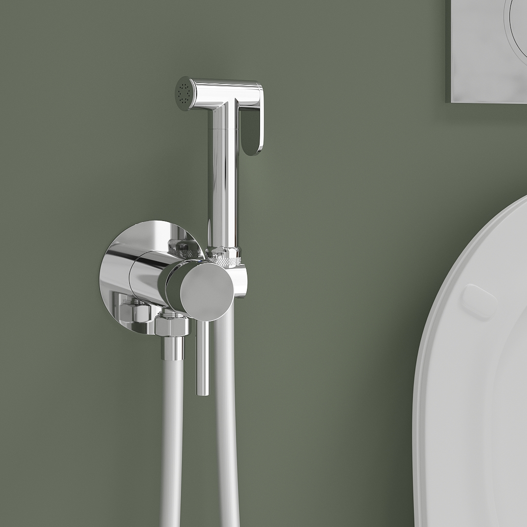 Смеситель скрытого монтажа для гигиенического душа Roxen Santi 50094000-CH — изображение 2