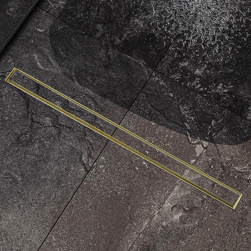 Трап для душа Roxen Supra Gold 91050-60GB линейный, "под плитку", 60 см — изображение 8