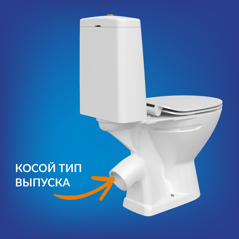 Унитаз напольный Cersanit Flavis 031 3/6 DPL EO slim, 64288 — изображение 16