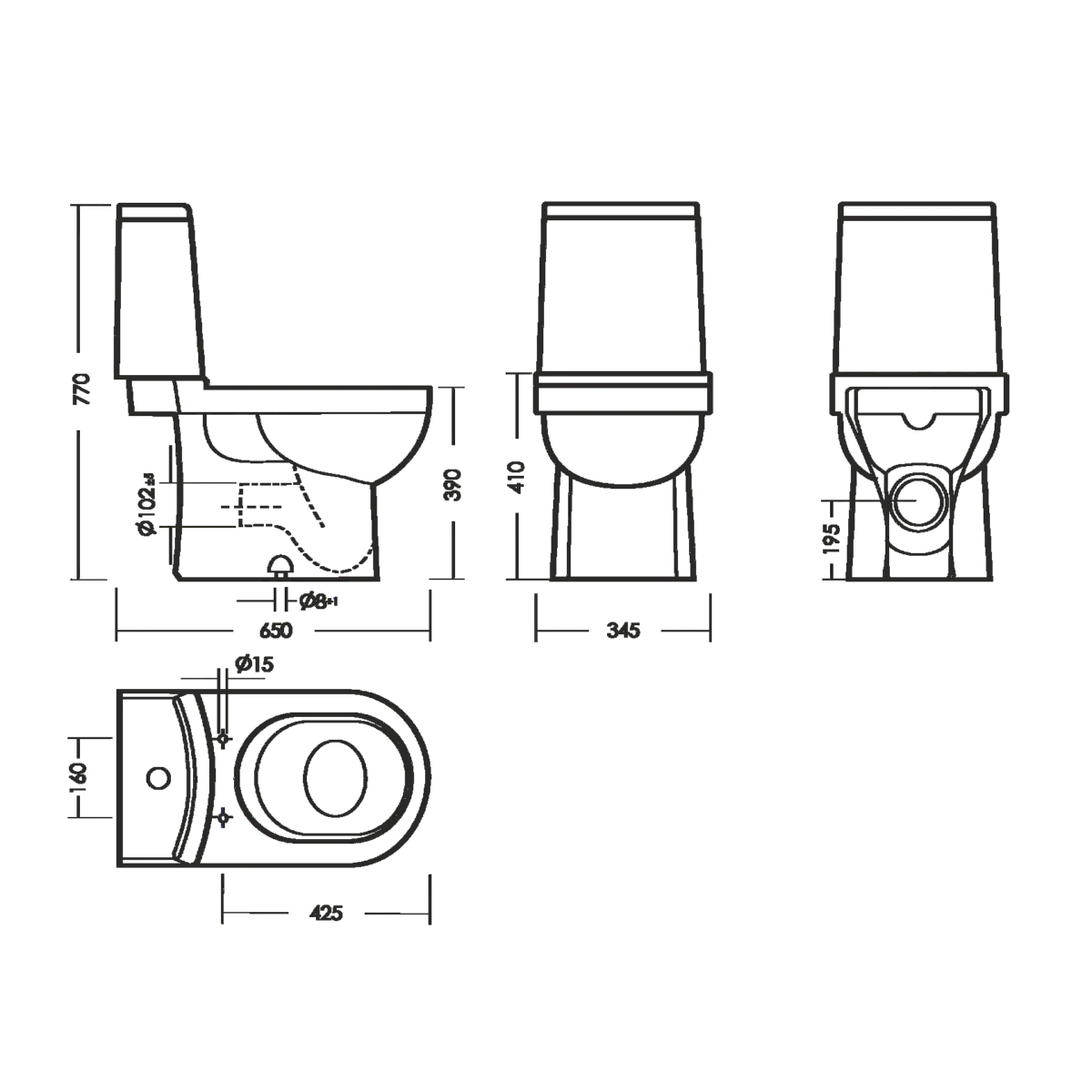 Унитаз напольный Sanita Luxe Next Comfort, WC.CC/Next/2-DM/WHT.G/S1 — изображение 6