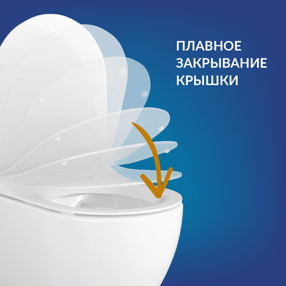 Унитаз напольный Cersanit City Clean On 011 3/5 DPL EO slim, S-KO-CIT011-3/5-Con-S-DL-w — изображение 10