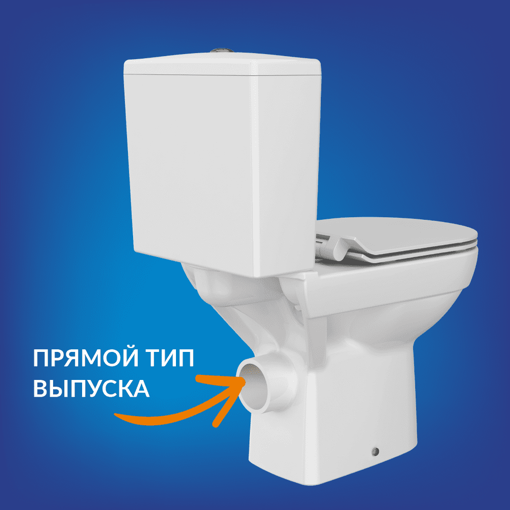Унитаз напольный Cersanit City Clean On 011 3/5 DPL EO slim, S-KO-CIT011-3/5-Con-S-DL-w — изображение 12