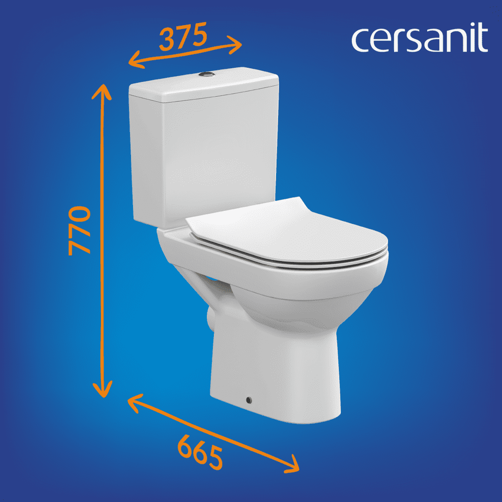 Унитаз напольный Cersanit City Clean On 011 3/5 DPL EO slim, S-KO-CIT011-3/5-Con-S-DL-w — изображение 13