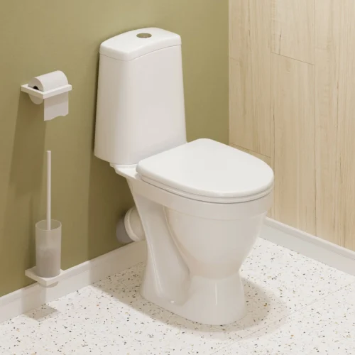 Унитаз напольный Sanita Лада Стандарт, WC.CC/Lada/1-P/WHT.G/S1