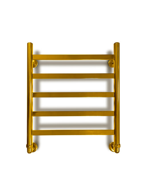 Полотенцесушитель Ростела Престиж V 30 нижн.подв.1" RAL Золото 500х600/5