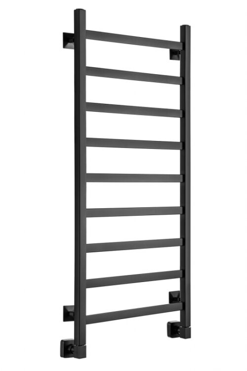 Полотенцесушитель Ростела Экспи Квадро V 30 черный нижн.подв.1/2" 400х1200/9