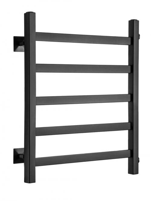 Полотенцесушитель Ростела Экспи Квадро V 30 черный бок.подв.1/2" 500х600/5