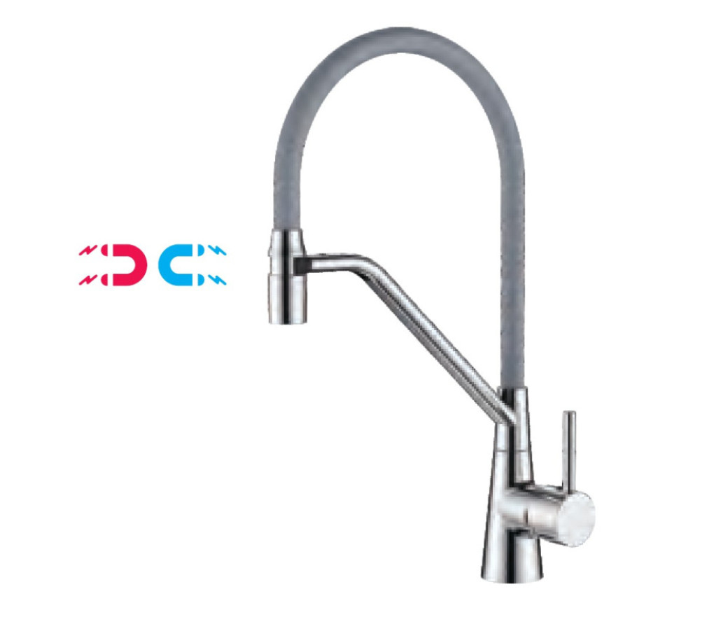 Смеситель для кухни с гибким изливом Ledeme L4397-9 — изображение 4