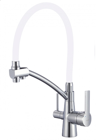 Смеситель для кухни под фильтр с гибким изливом Savol S-L1805-02